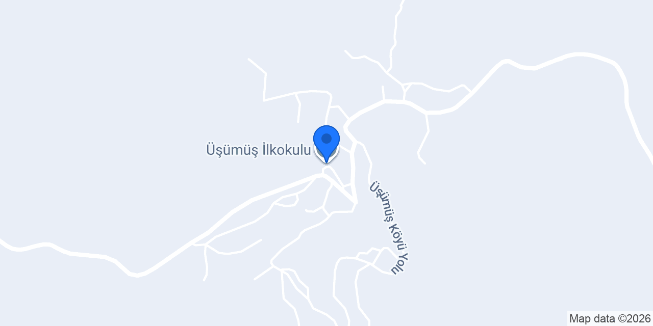 Üşümüş İlkokulu konumu