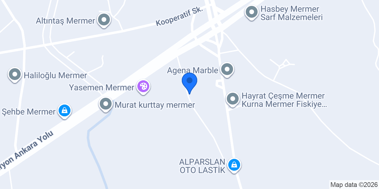Efes Antik Mermer konumu