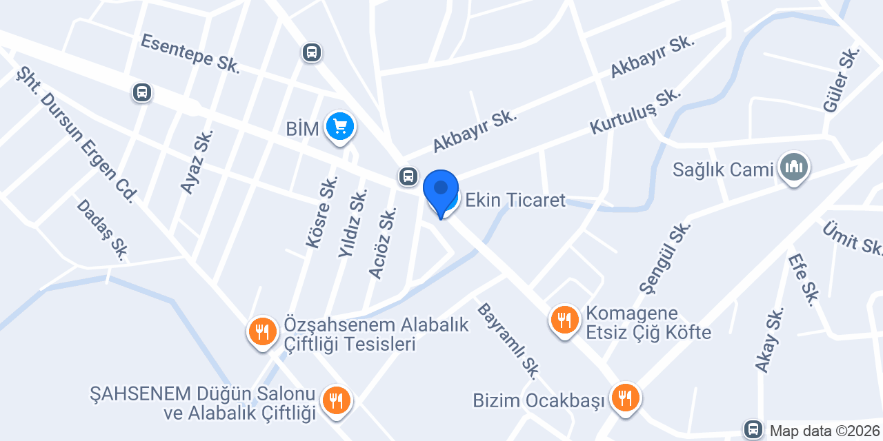 Ekinay Tarım konumu