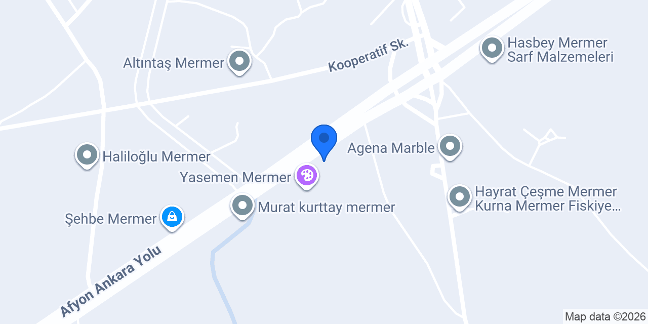 Mücahit Mermer Dekorasyon konumu
