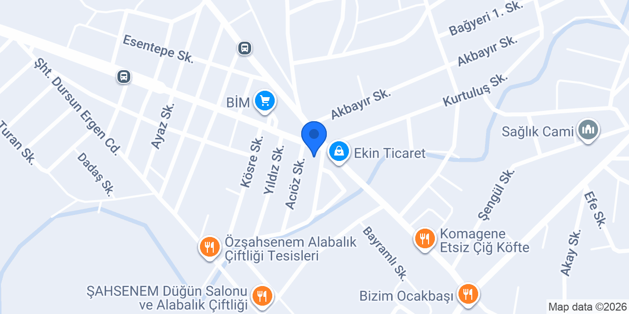 CANER ÇOBAN SÜRÜCÜ KURSLARI BÜNYAN konumu