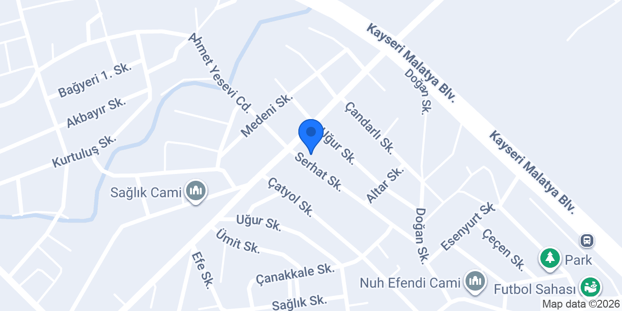 Ensar Parkı konumu