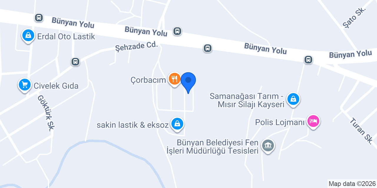 Yaren gıda konumu