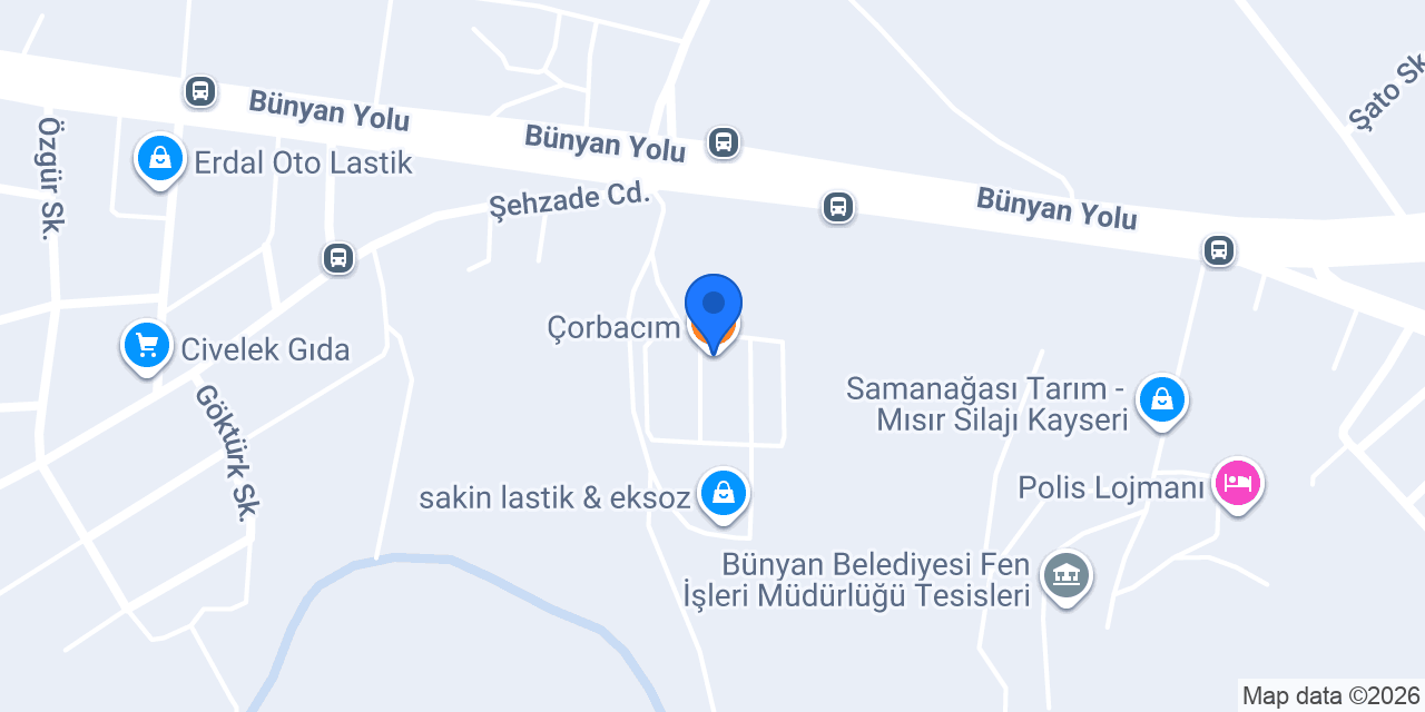Çorbacım konumu
