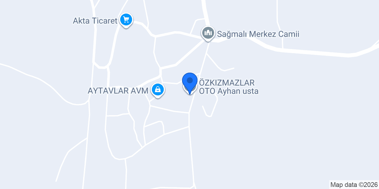 ÖZKIZMAZLAR OTO Ayhan usta konumu