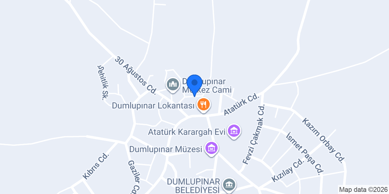 Dumlupınar Kurtuluş Park Restaurant konumu