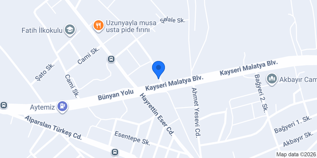 Ünal Bakkaliye konumu