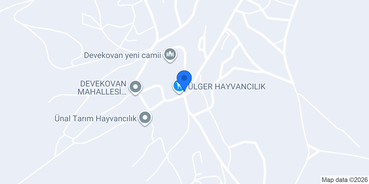 ÜLGER HAYVANCILIK konumu