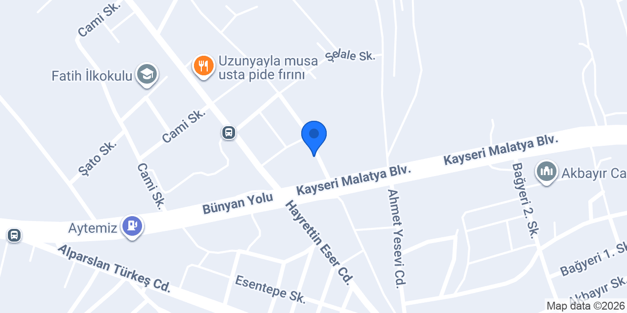 Orhan Kaplan İlköğretim Okulu konumu