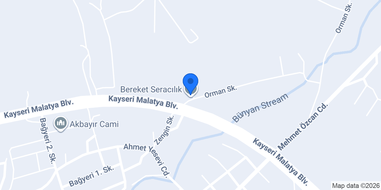 Bereket Seracılık konumu