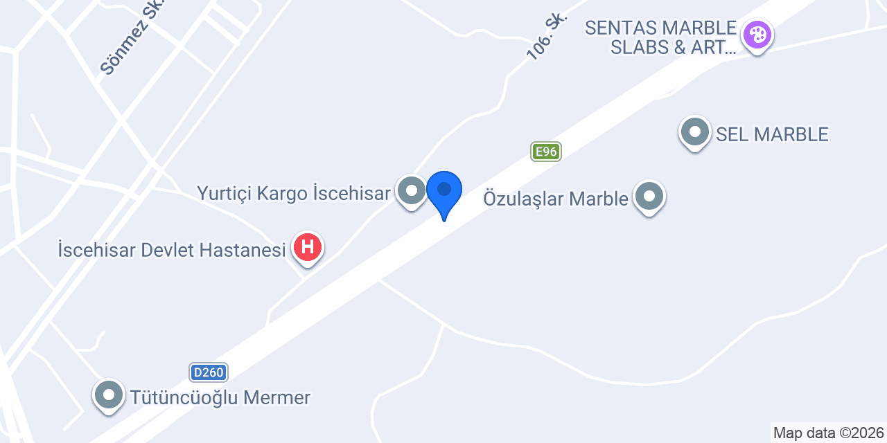 Tek-er Mermer konumu