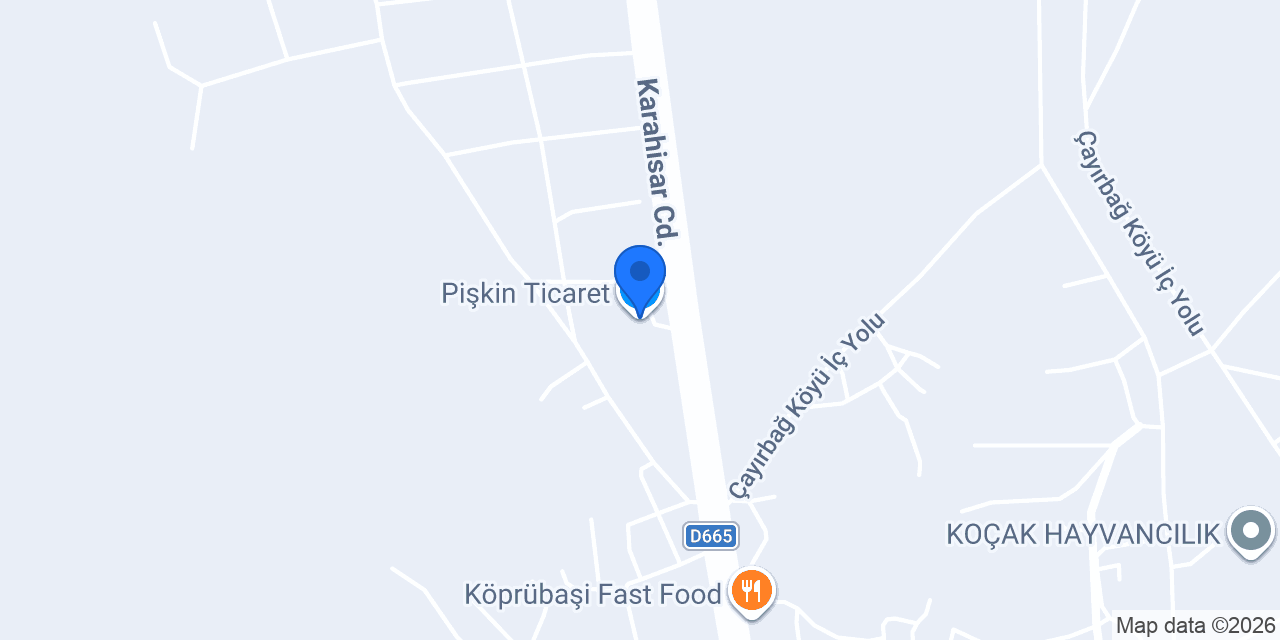 Pişkin Ticaret konumu