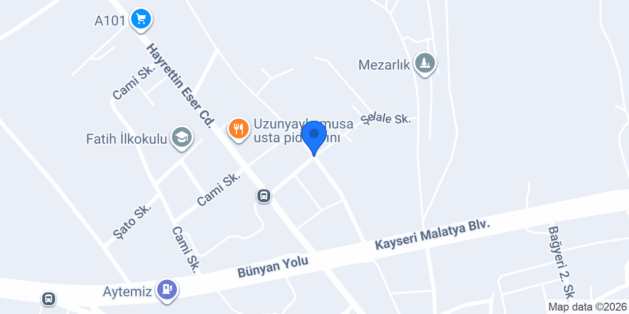 Akalınlar Sarraf konumu
