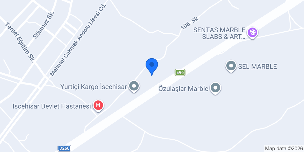 Evren Güneş Sigorta Afyon İscehisar konumu