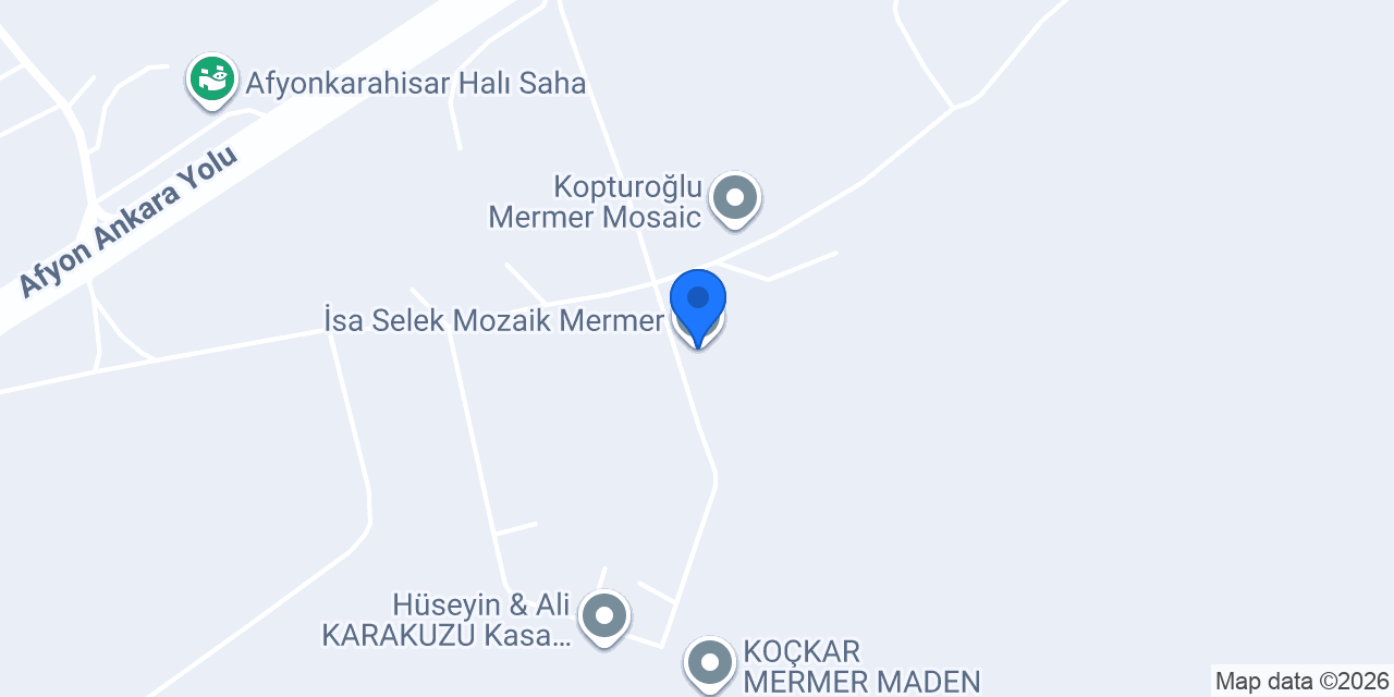 İsa Selek Mozaik Mermer konumu