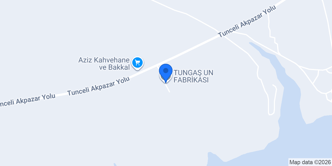 TUNGAŞ UN FABRİKASI konumu