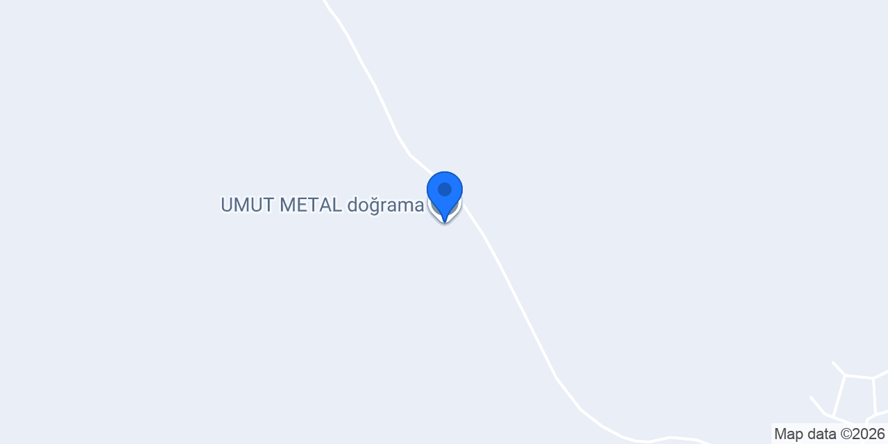 UMUT METAL doğrama konumu