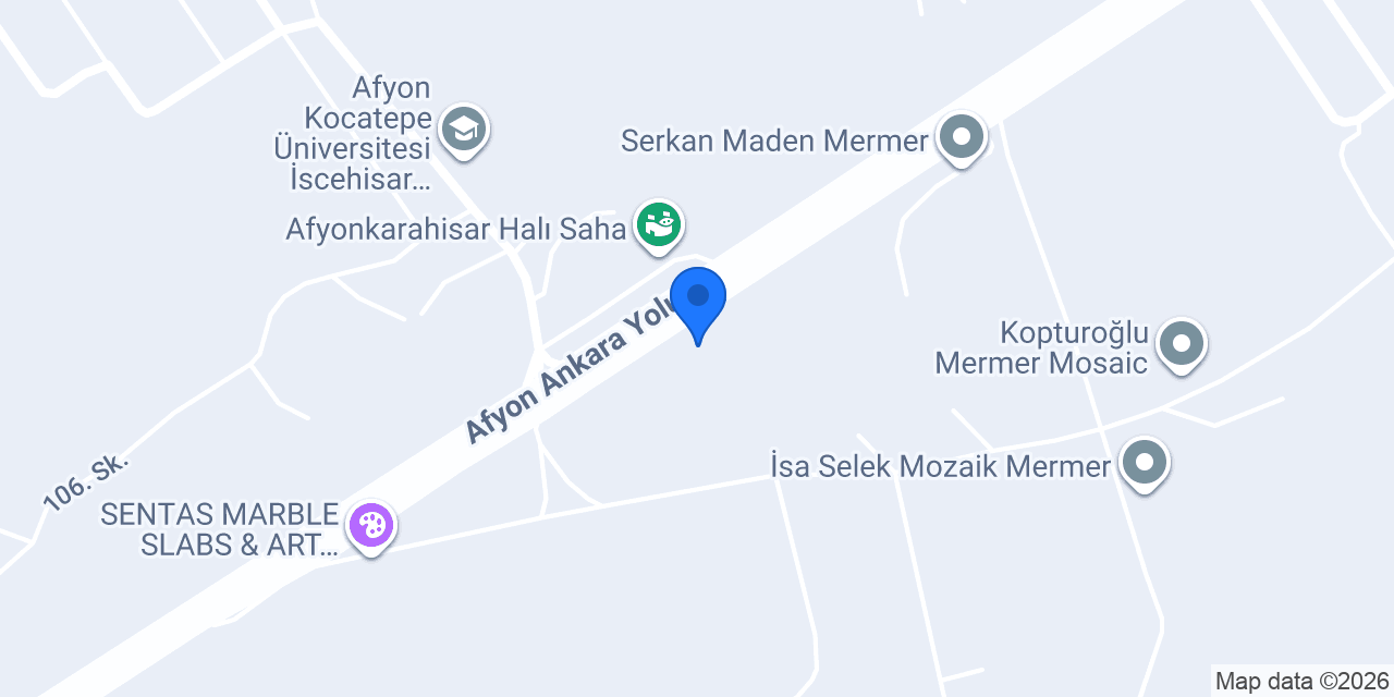 Azizoğulları Mermer Dekorasyon konumu