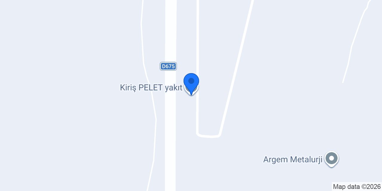 Kiriş PELET yakıt konumu