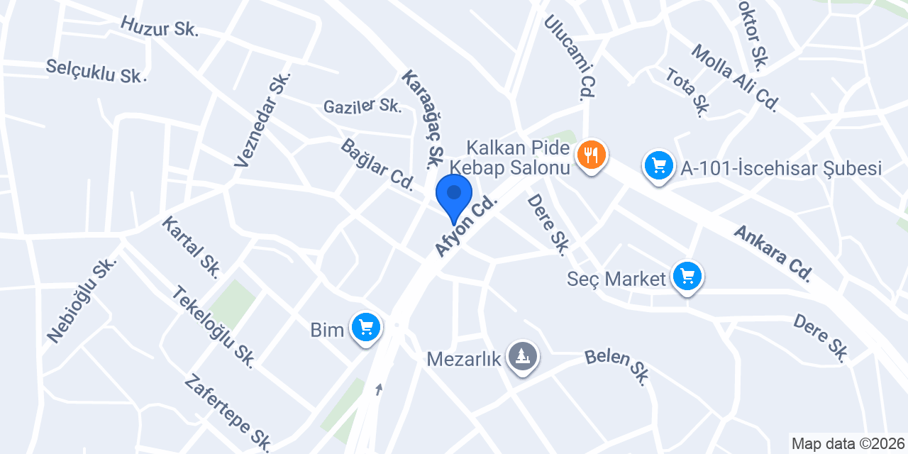 Aygaz Tüp Bayisi konumu
