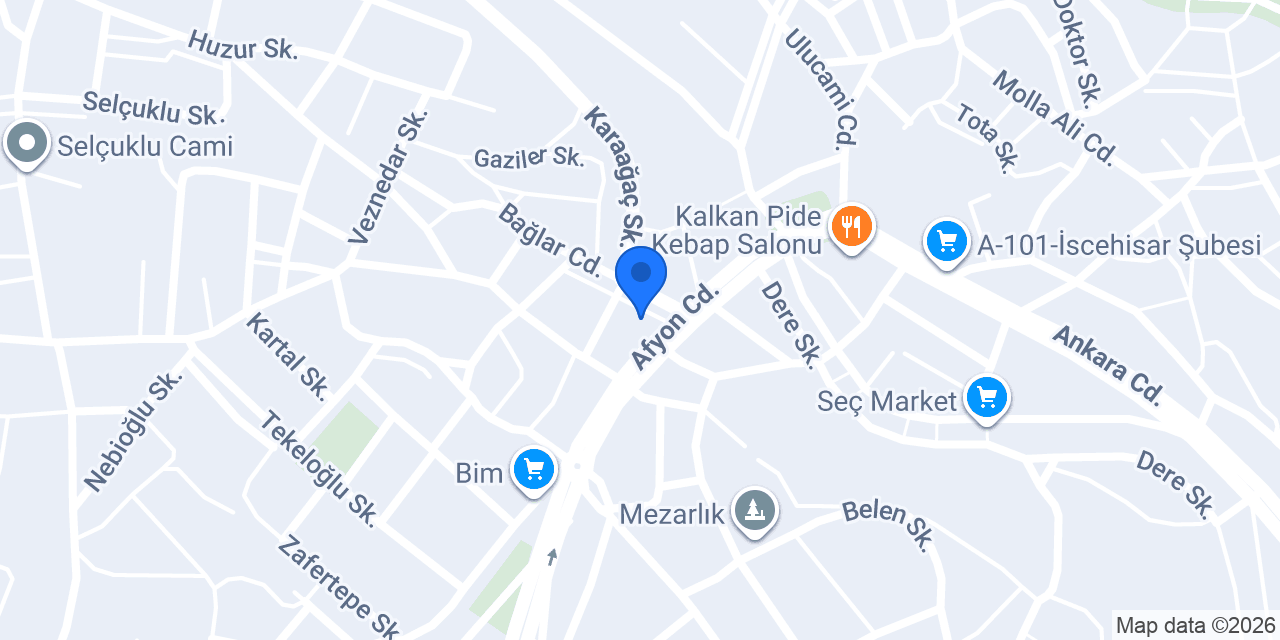 KÜBRA OPTİK konumu