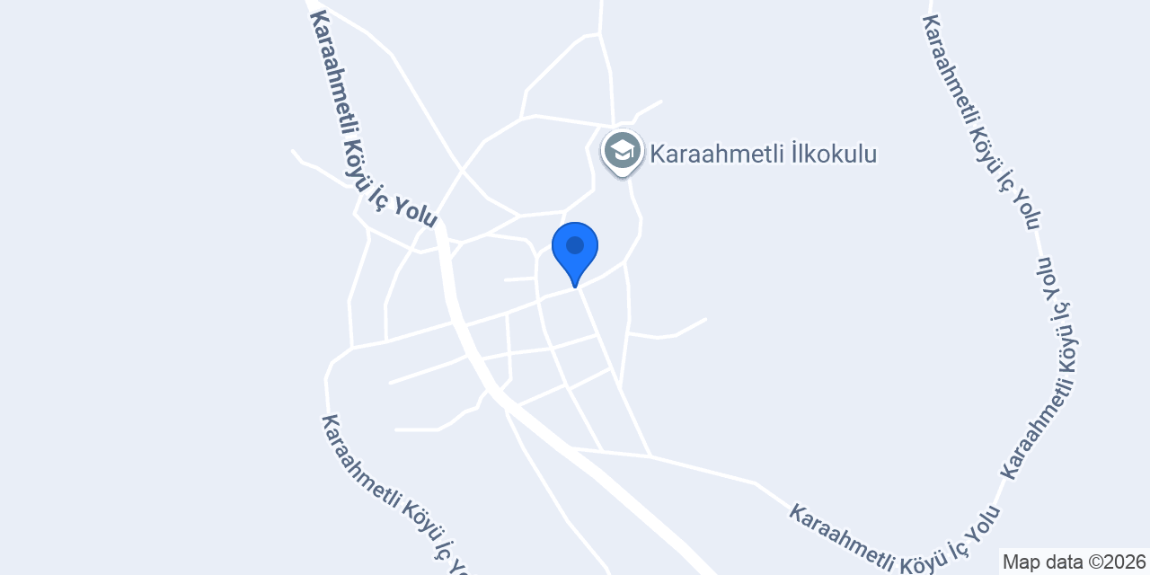 Kara Ahmetli Köyü Muhtarlığı konumu