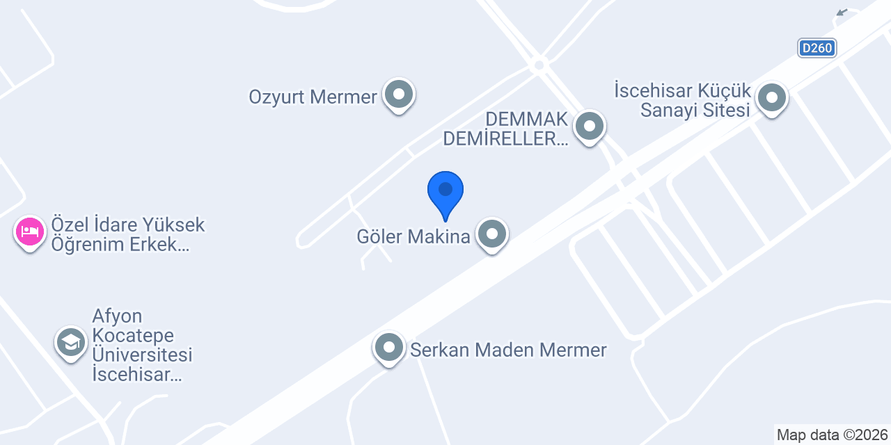 Doğuş Mermer konumu