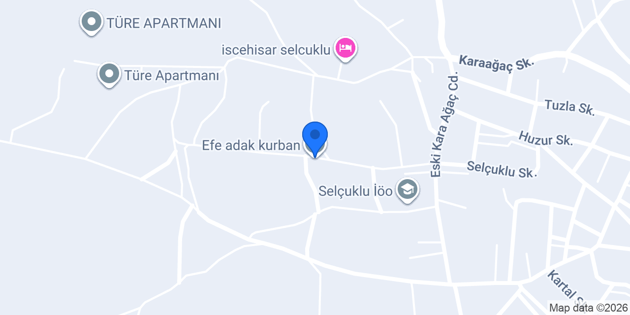 Efe adak kurban konumu