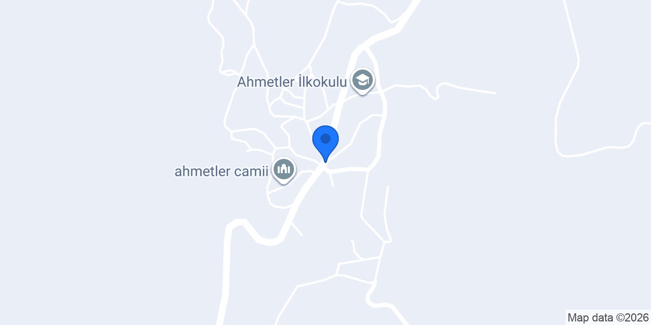 Ahmetler Köyü Muhtarlığı konumu