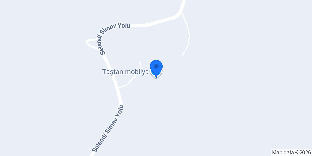 Taştan mobilya konumu