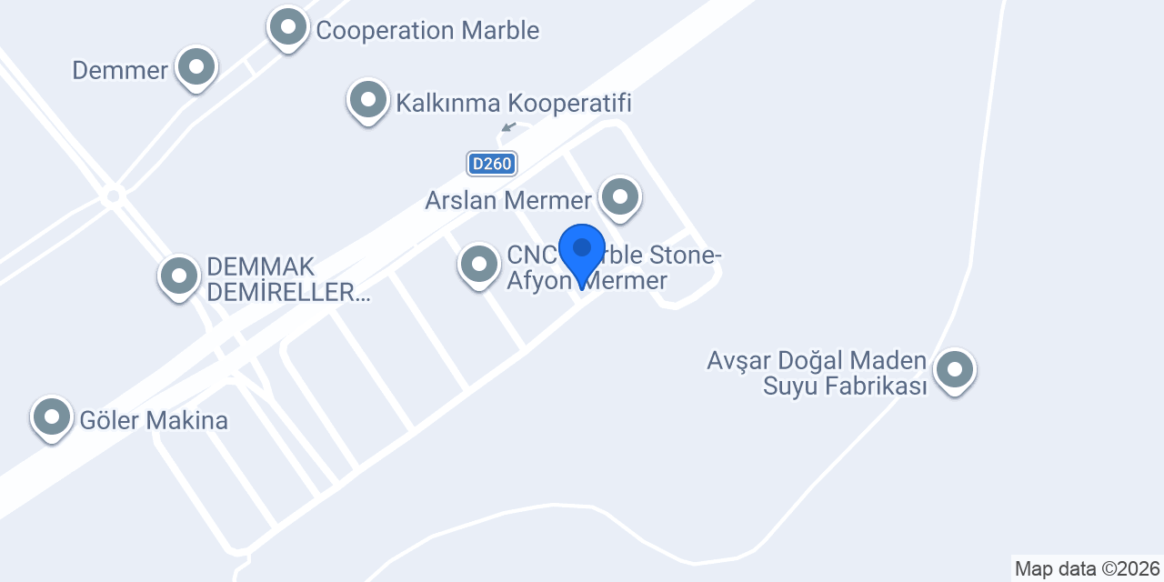Çibik Mermer konumu