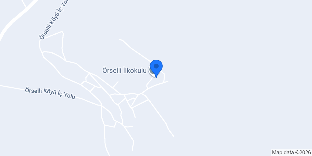 Örselli İlkokulu konumu