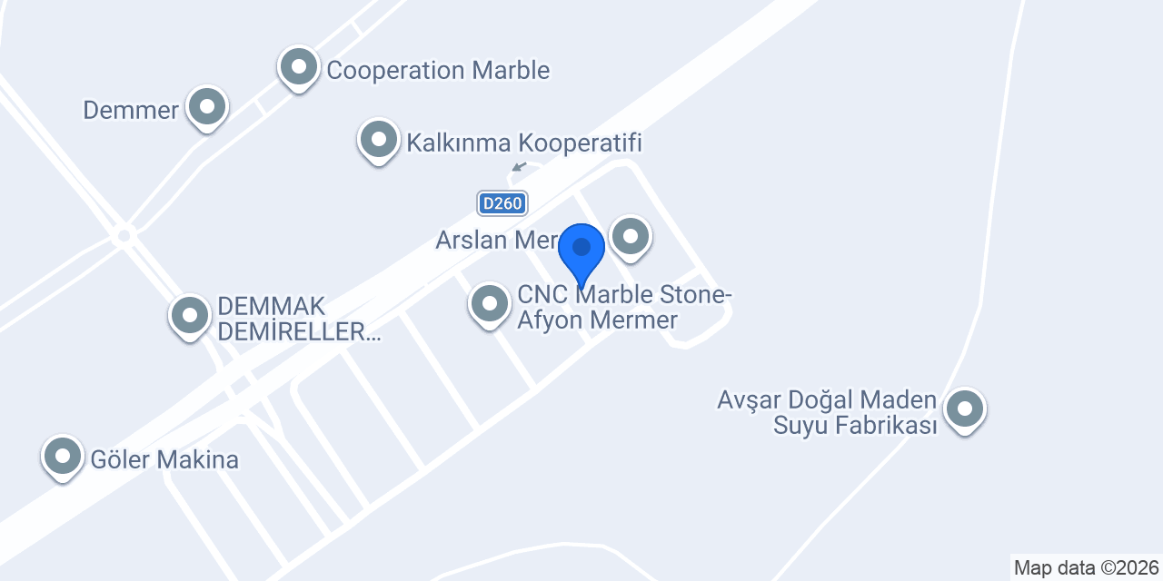 Öz Aşkın Mermer Dekorasyon konumu