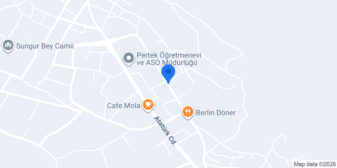Pertek Taksi Hıdır Demiralp konumu