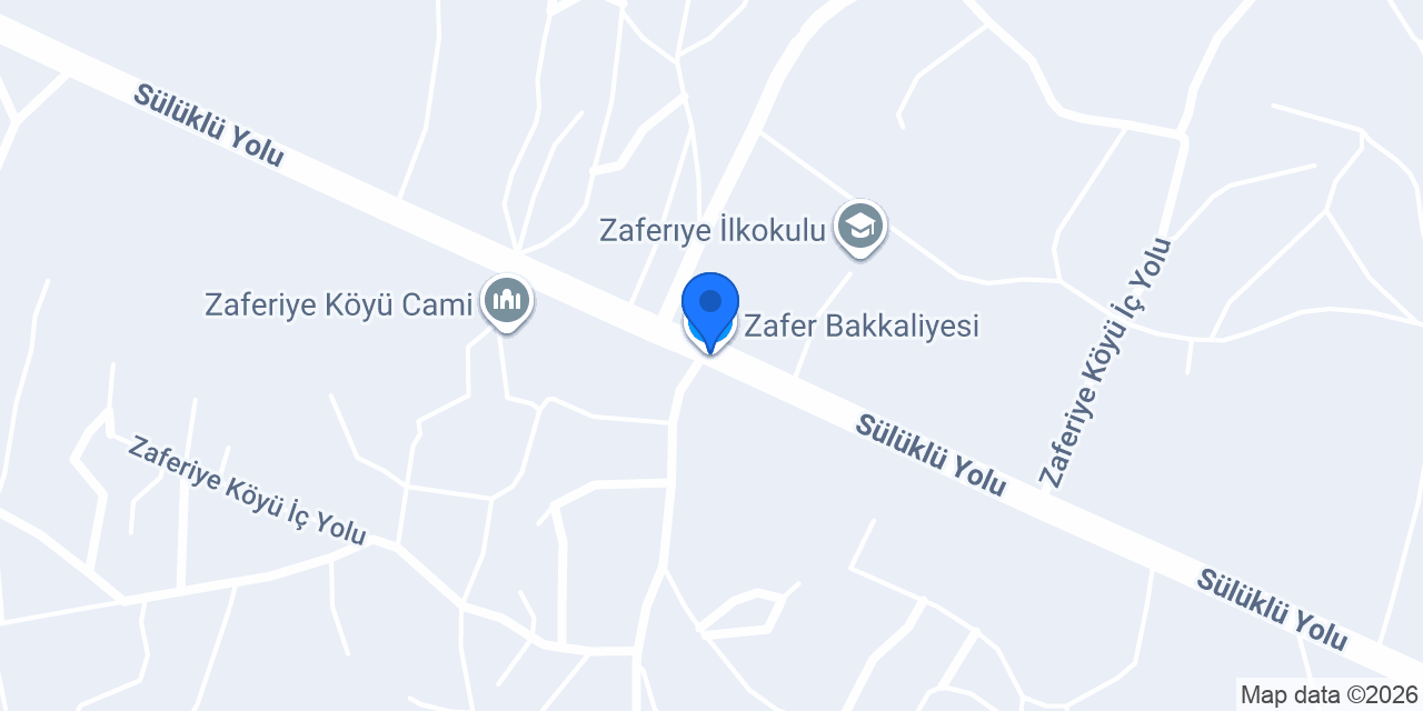 Zaferiye Köyü Muhtarlığı konumu