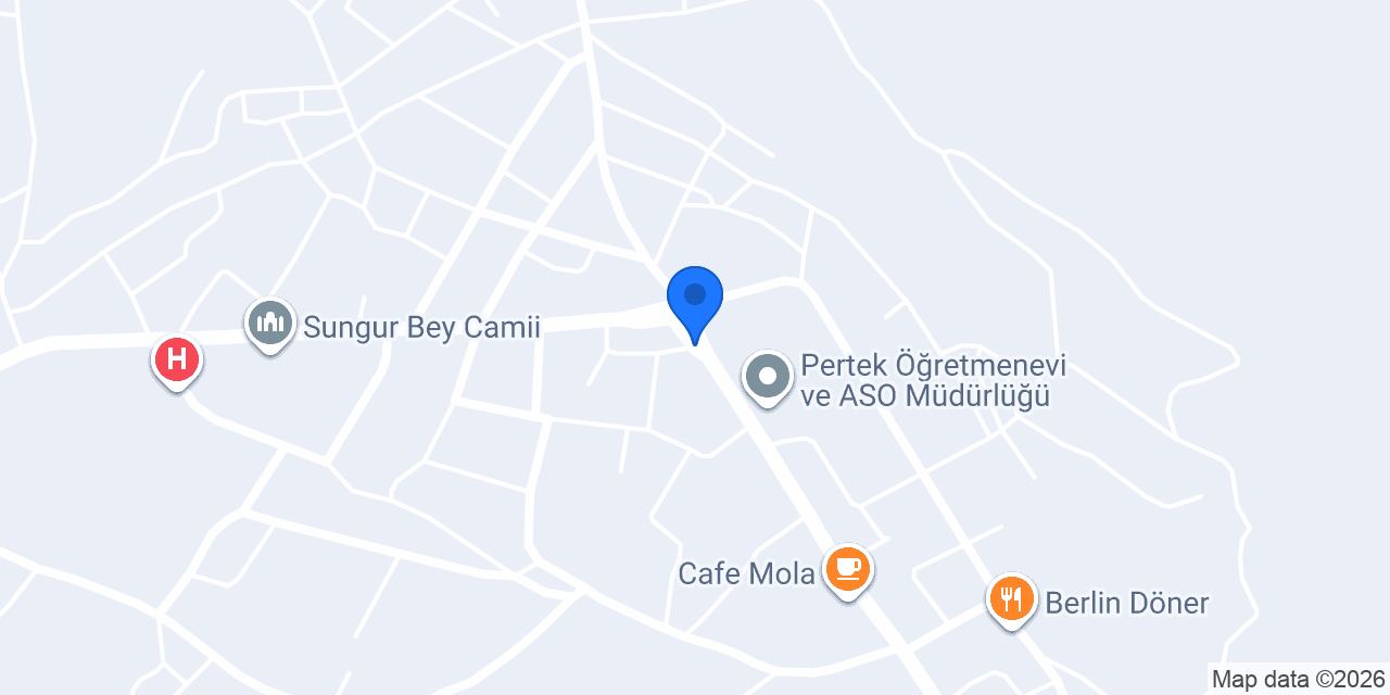 Ziraat Bankası Pertek Şubesi konumu