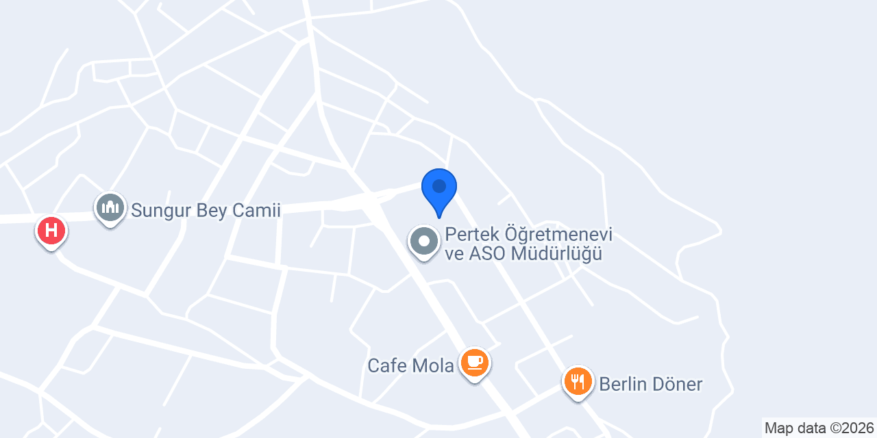 Ptt-pertek Şubesi konumu