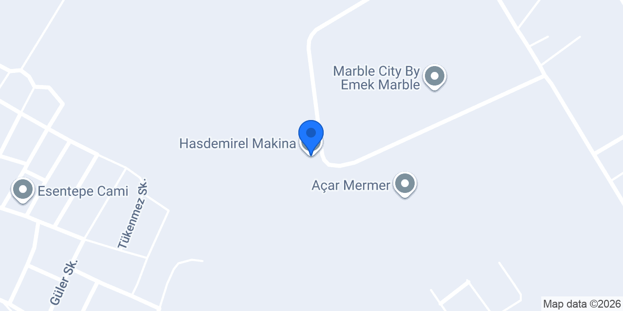 Hasdemirel Makina konumu
