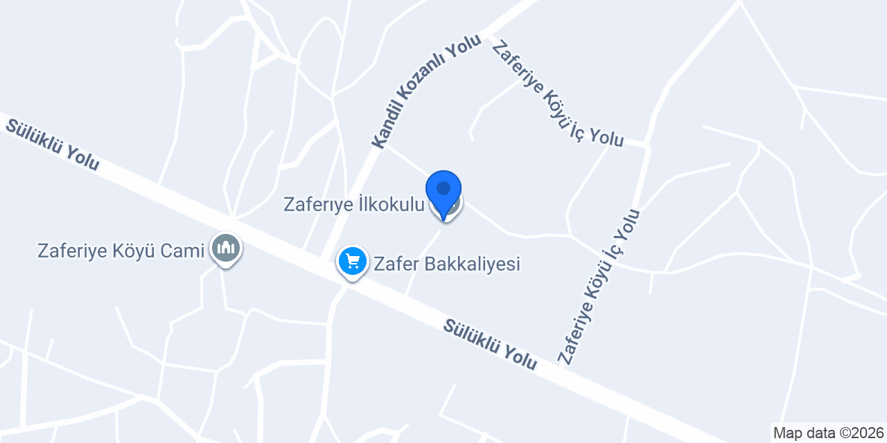Zaferıye İlkokulu konumu