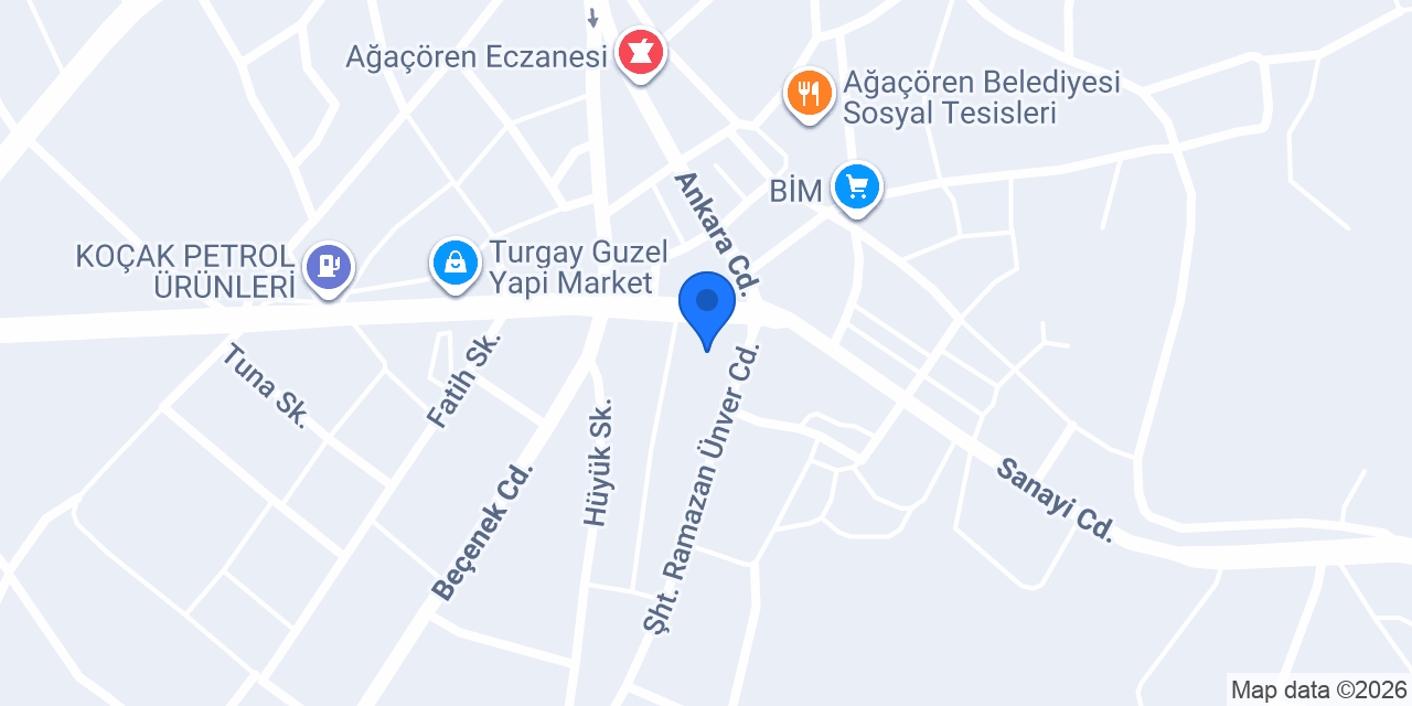 Şahanlar Kasap konumu