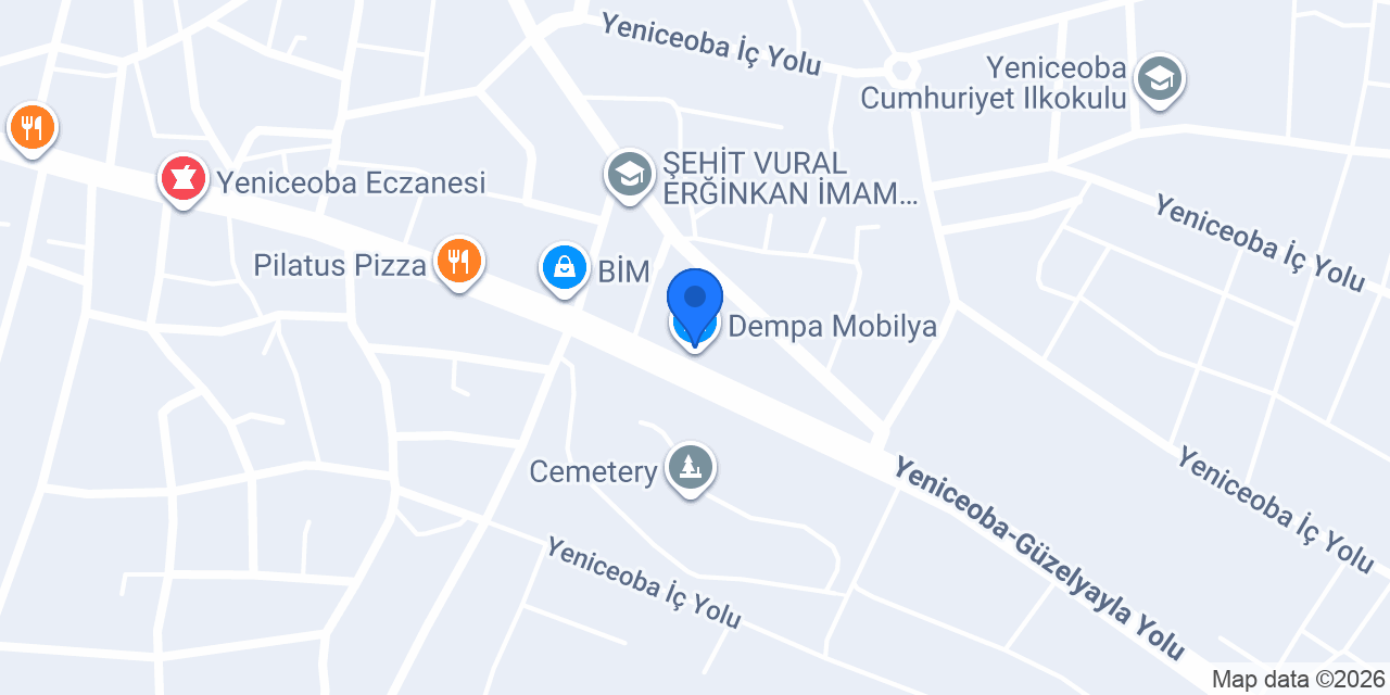 Dempa Mobilya konumu