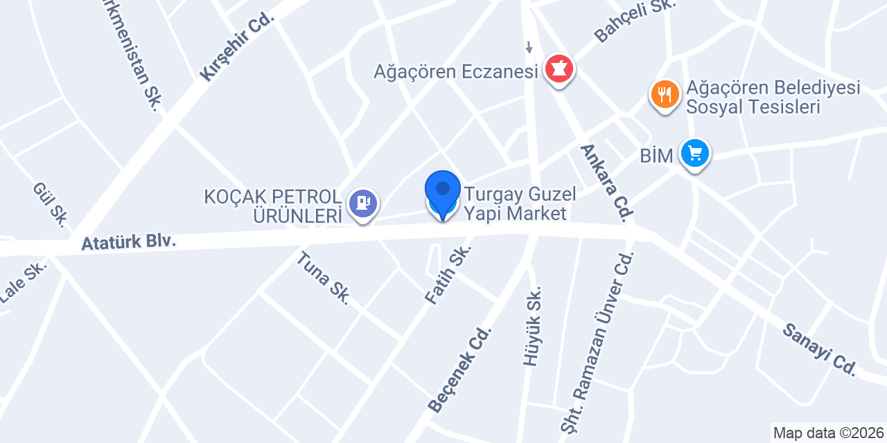 Turgay Guzel Yapi Market konumu