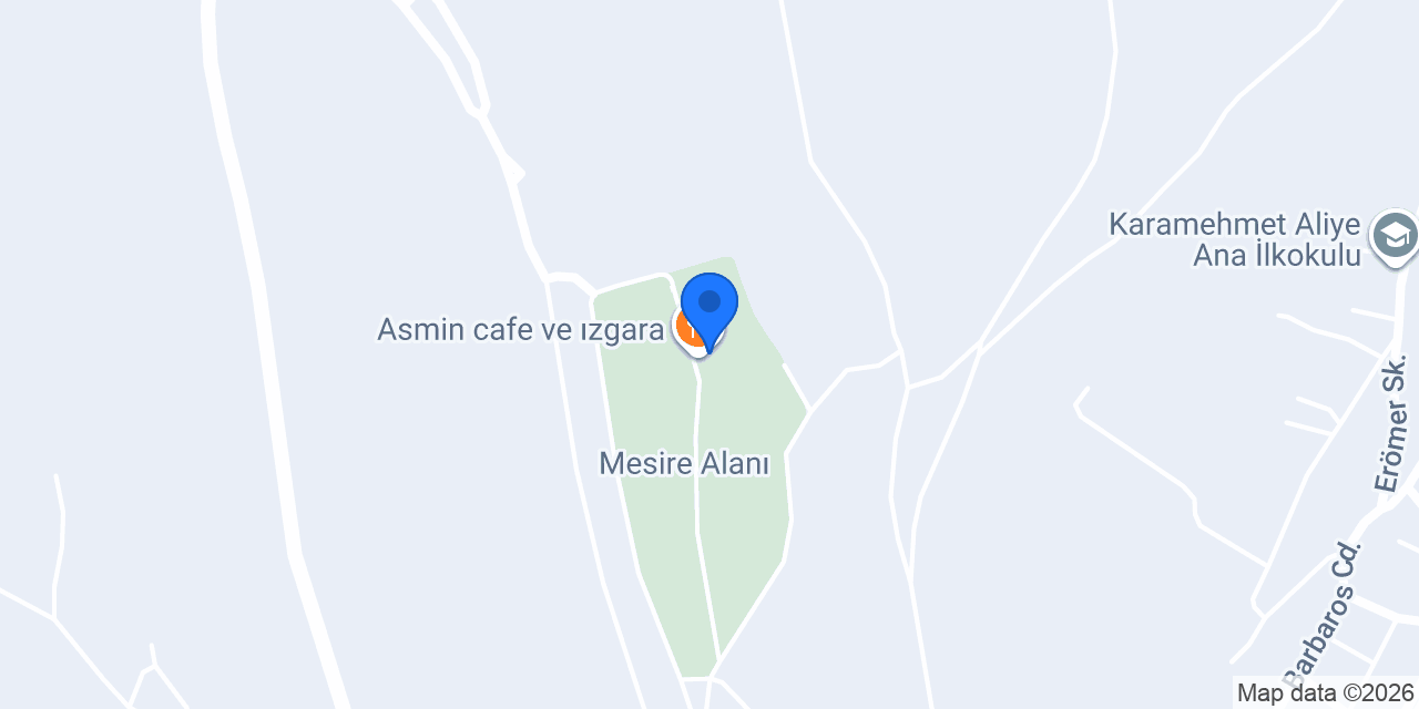 Asmin cafe ve ızgara konumu