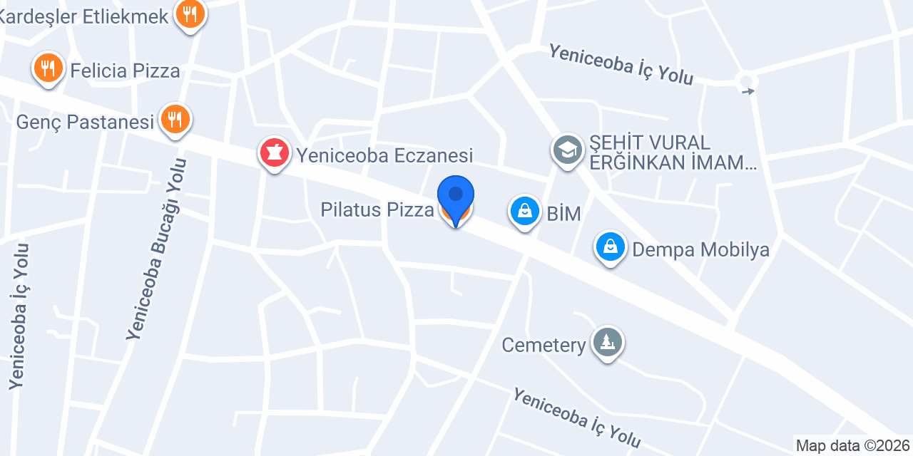Pilatus Pizza konumu