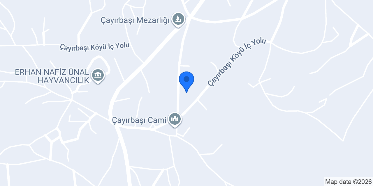 Çayırbası İlkokulu konumu