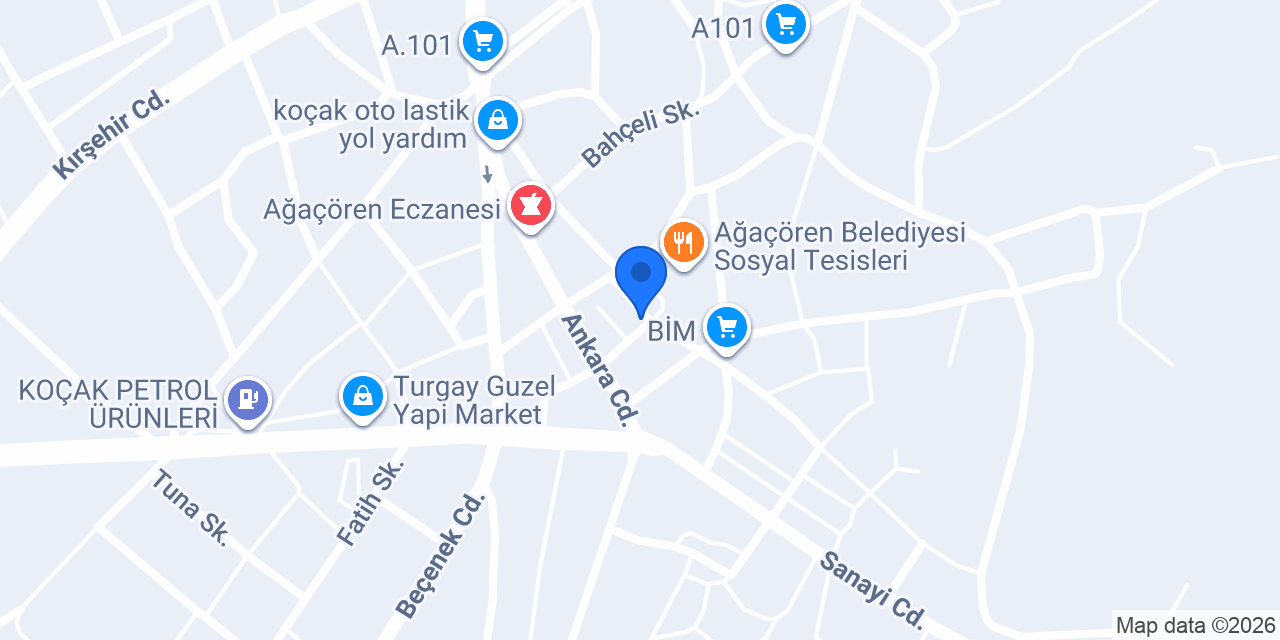 Gözleme Evi konumu