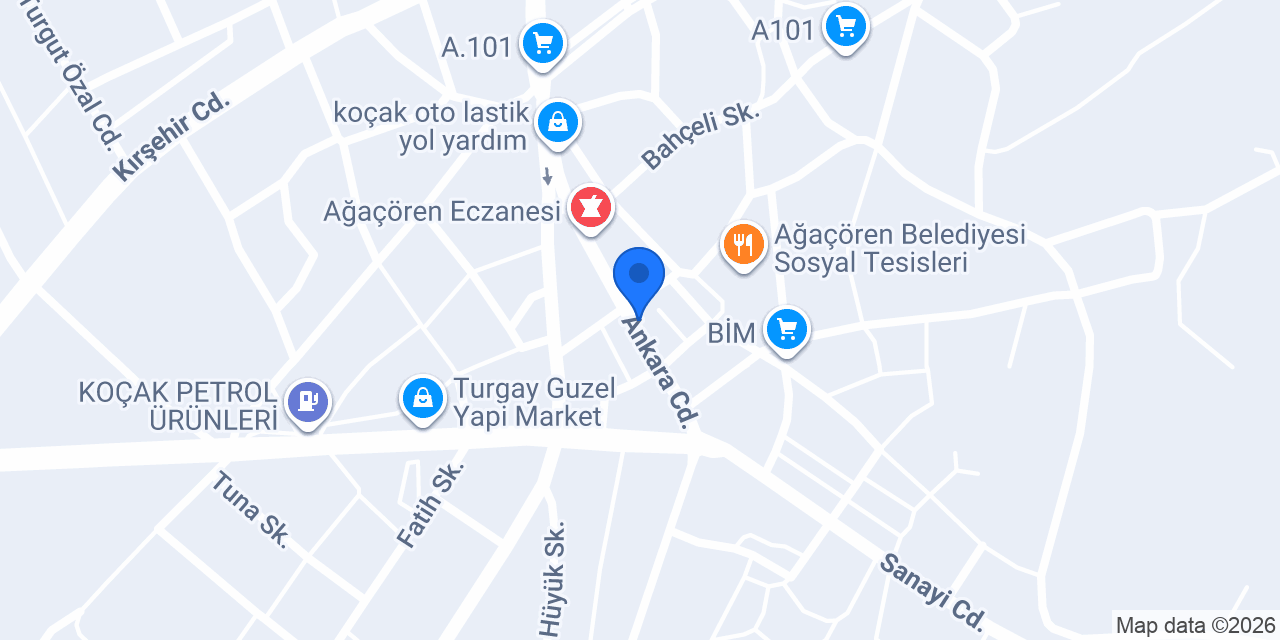 Fors Kuaför Salonu konumu