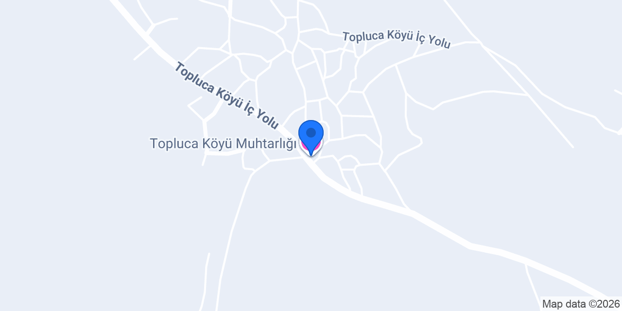 Topluca Köyü Muhtarlığı konumu