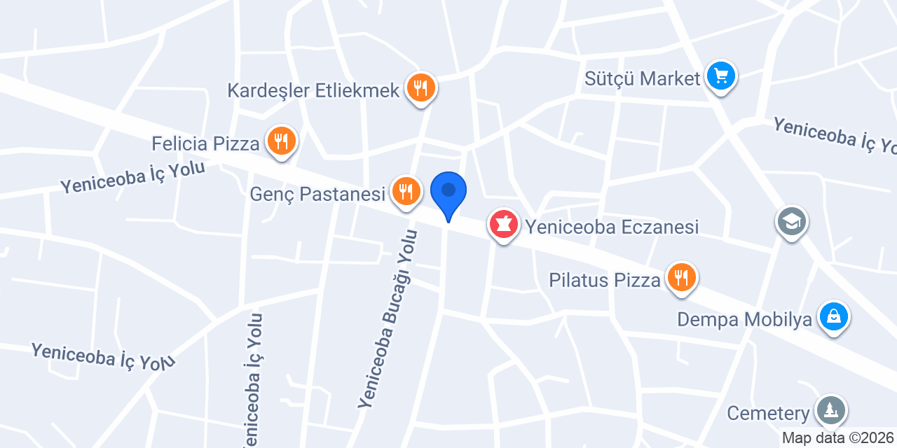 Yeniceoba Sağlık Ocağı konumu