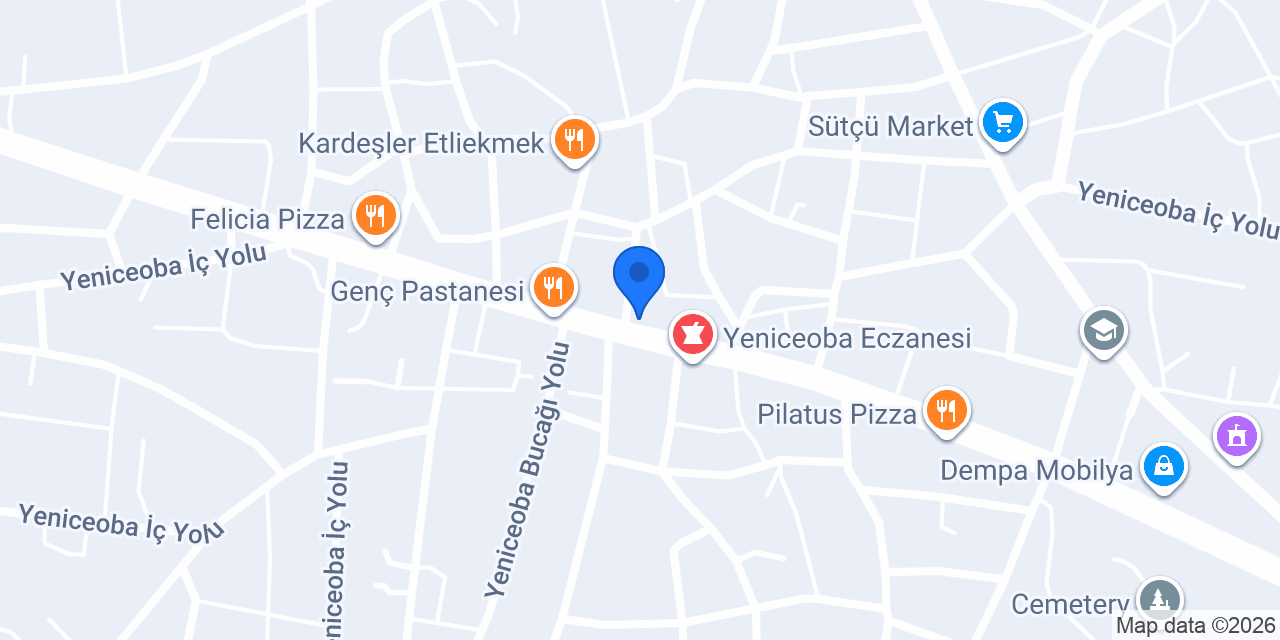 Akgül Pastanesi konumu